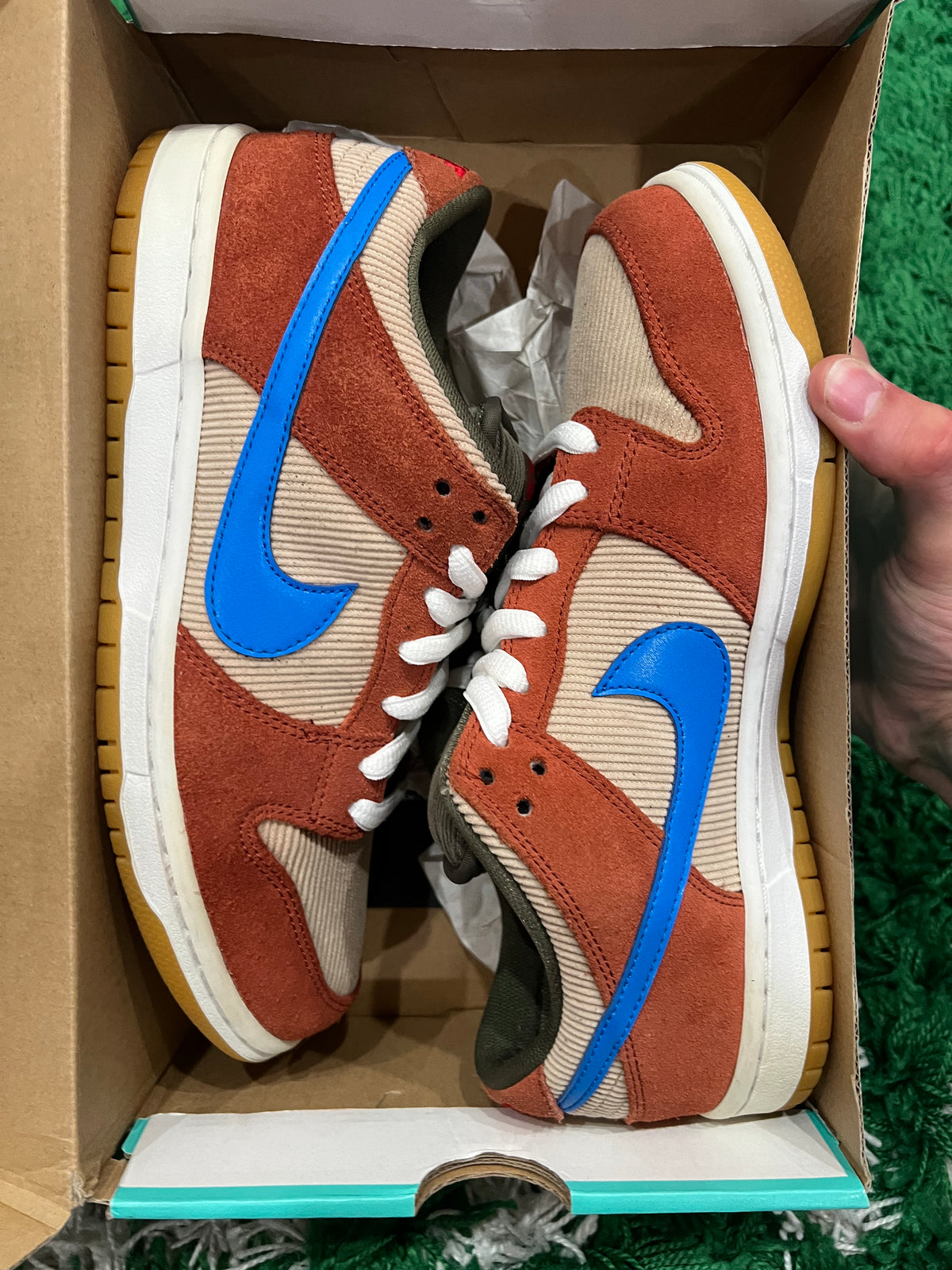 Nike SB Dunk Low Corduroy Dusty Peach (Pre-Owned 8M)