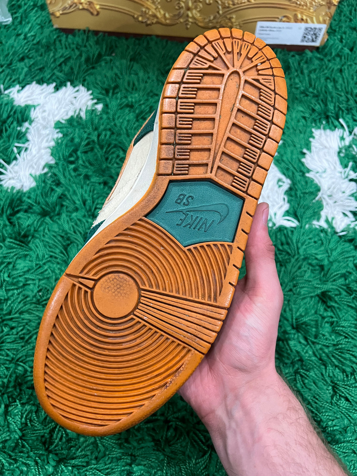 Nike SB Dunk Low Legion Pine Kumquat (Preowned 11M)
