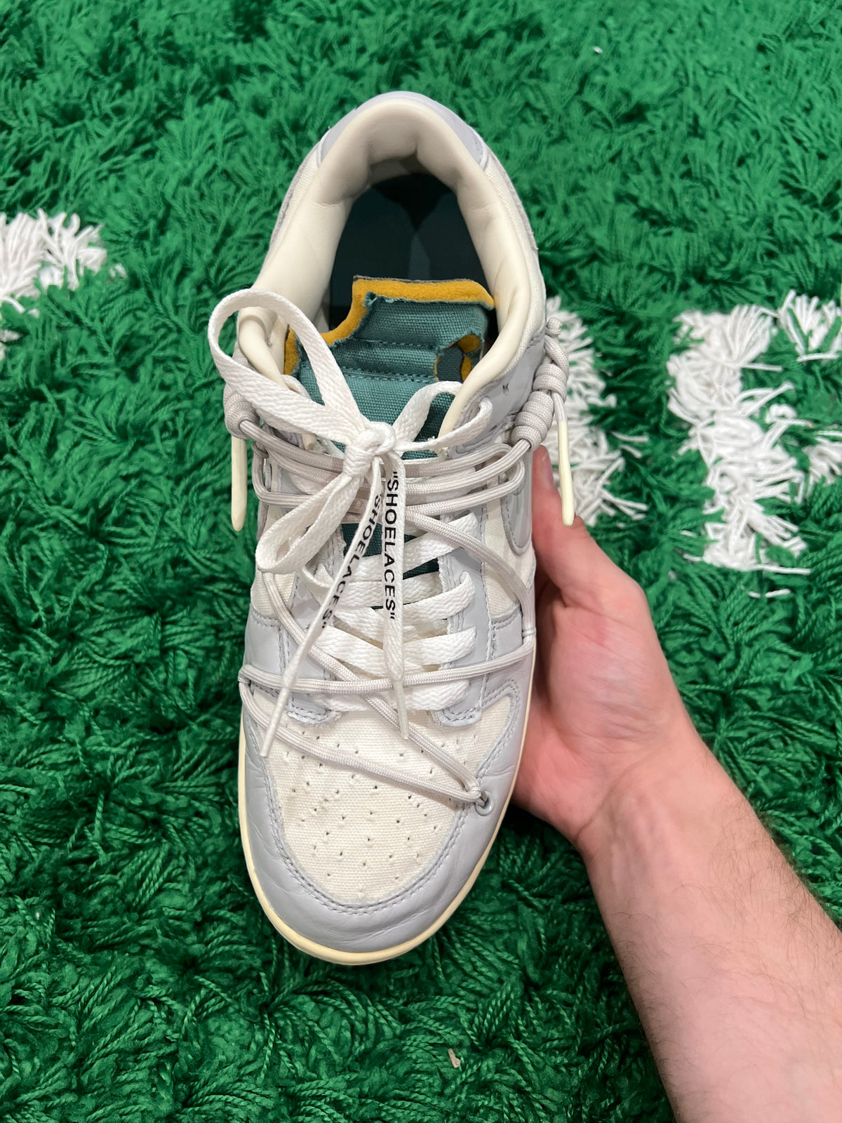 Nike Dunk Low Off-White Lot 42 (Preowned 10.5M)
