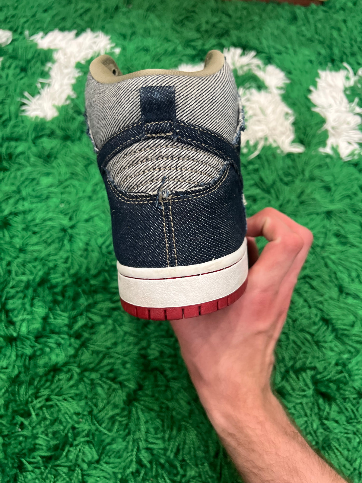 Nike SB Dunk High Reese Forbes Denim (Preowned 9M)