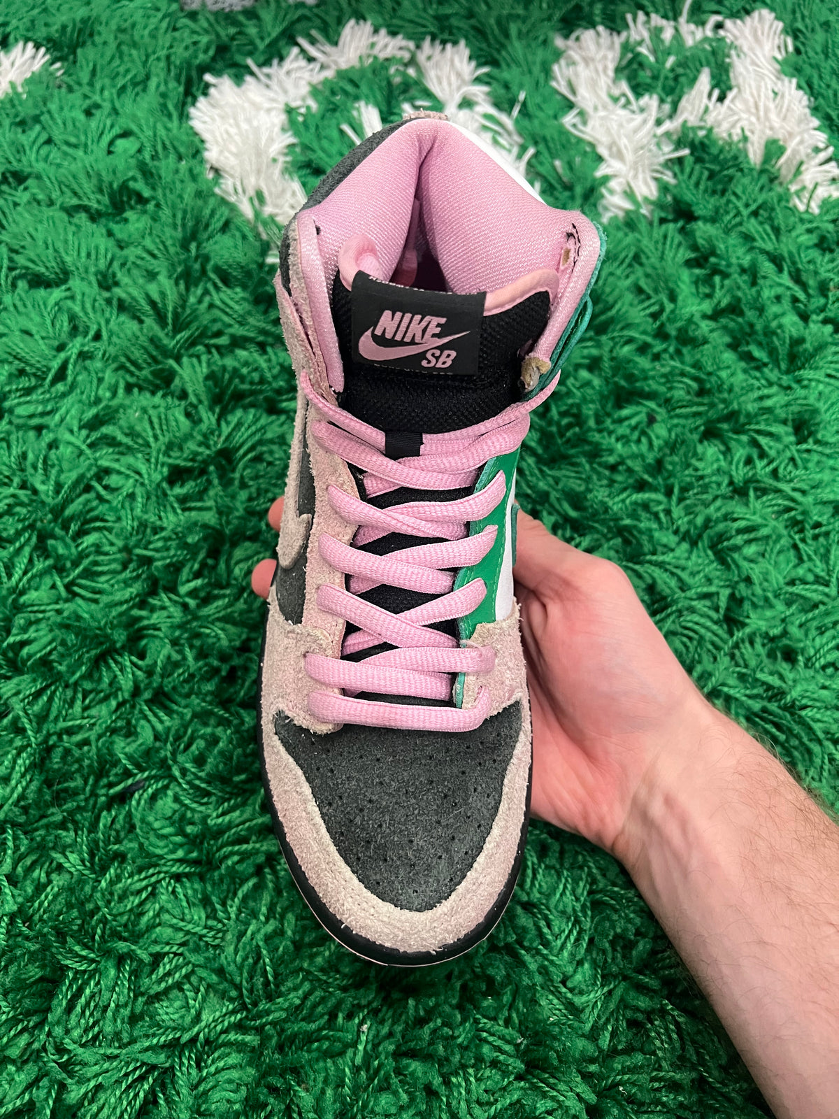 Nike SB Dunk High Invert Celtics (Preowned 5.5M)