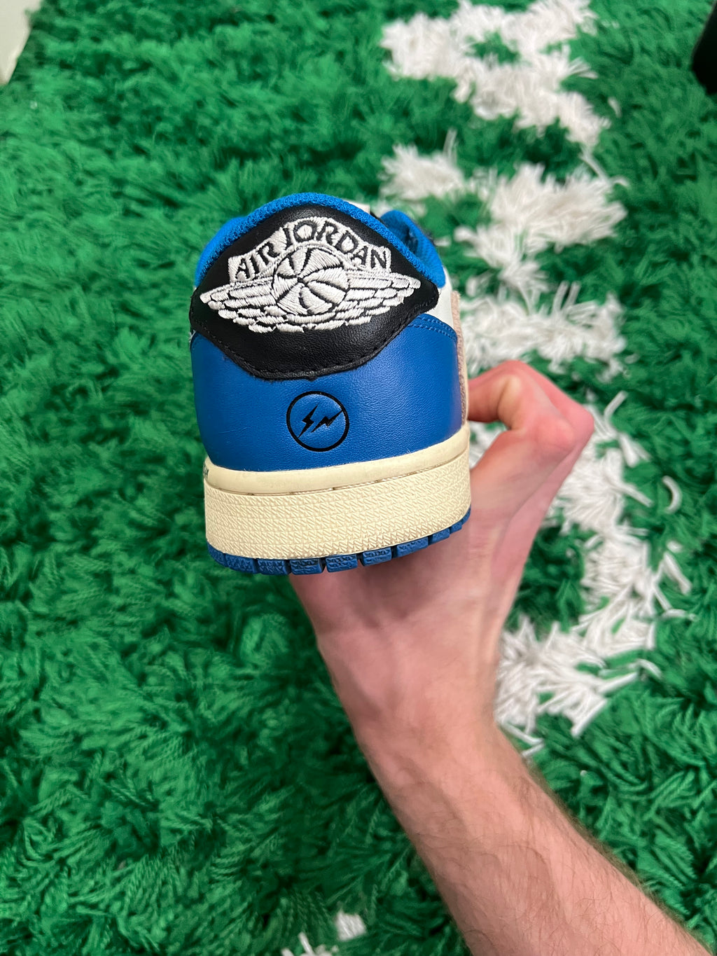 Jordan 1 Low Fragment x Travis Scott (Preowned 8M)