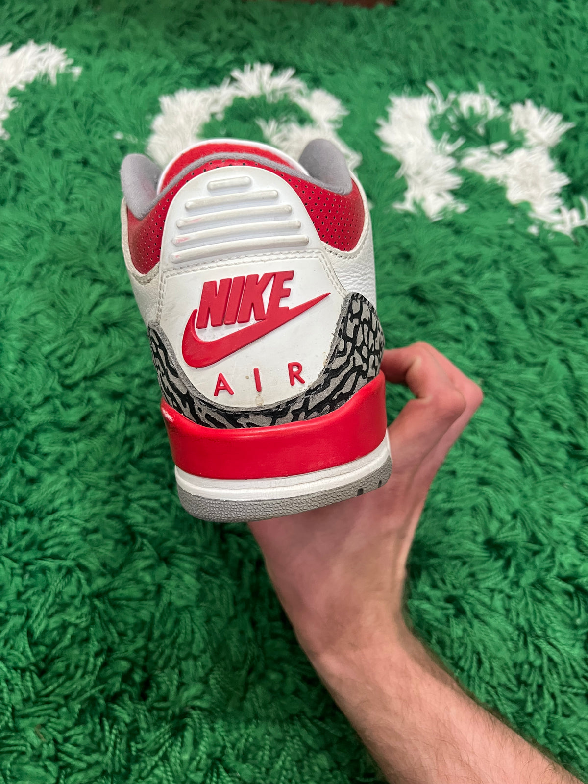 Jordan 3 Fire Red (2022) (Preowned 8M)