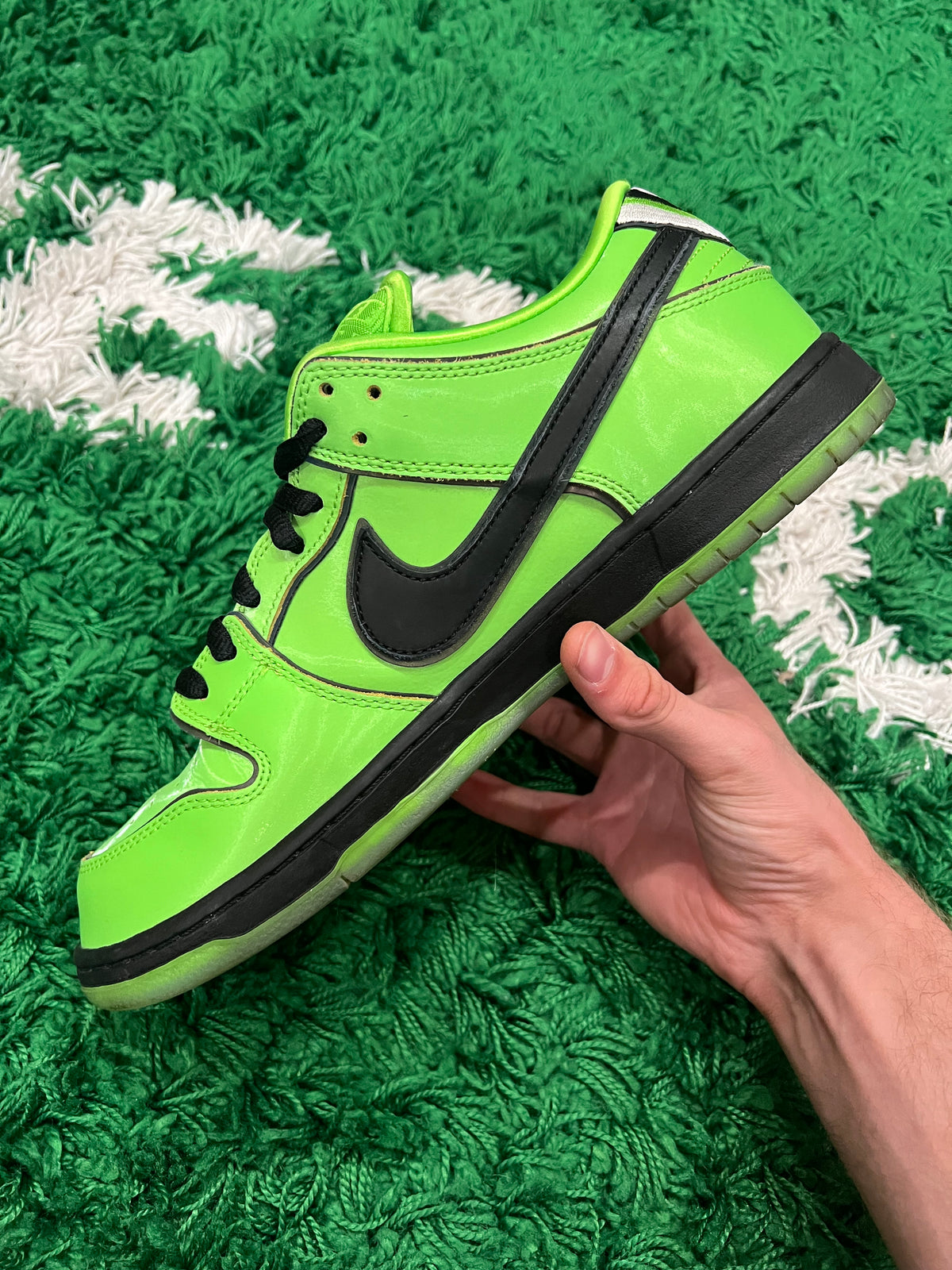Nike SB Dunk Low The Powerpuff Girls Buttercup (Preowned 11.5M)