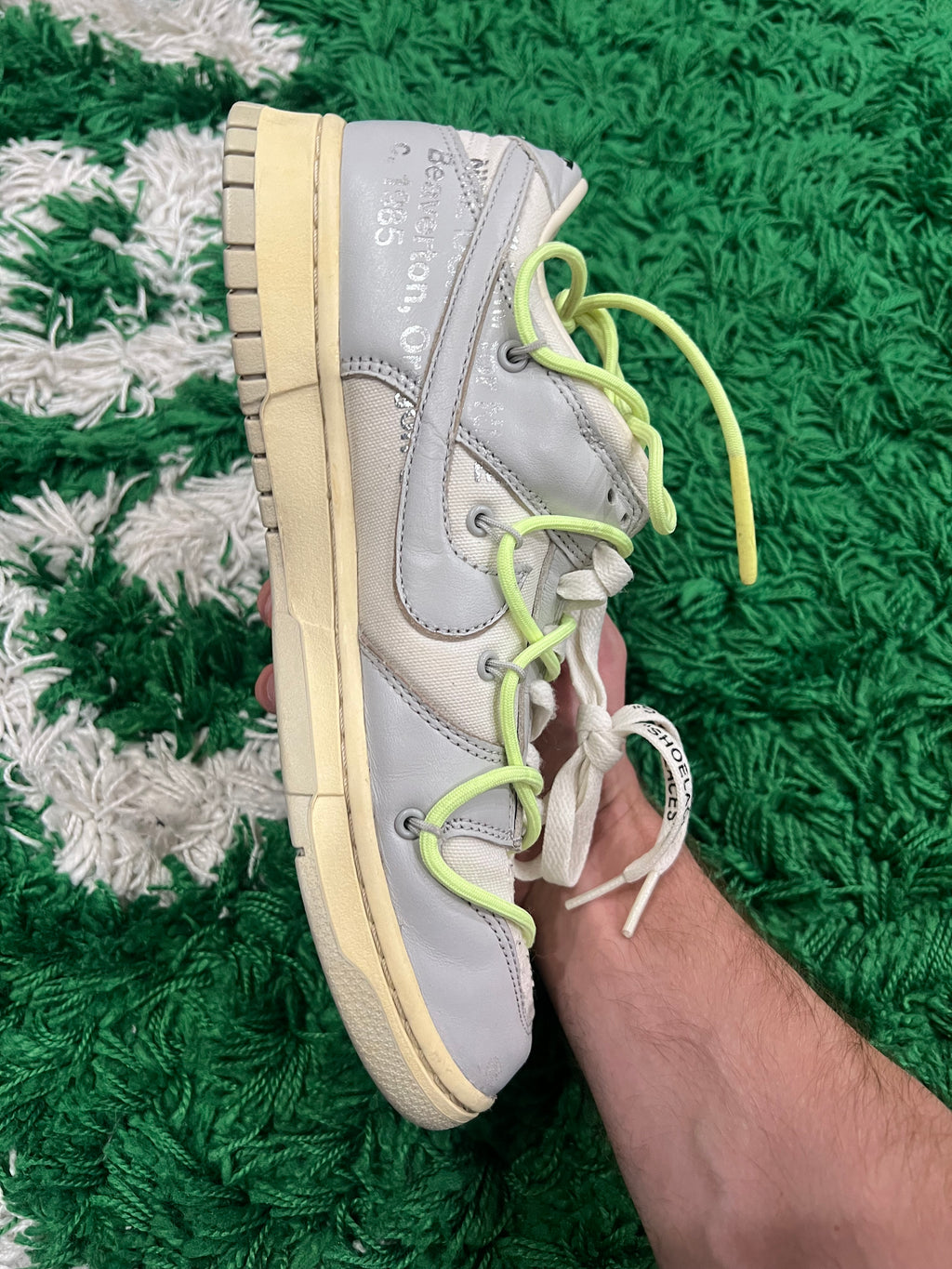 Nike Dunk Low Off-White Lot 43 (Preowned 9.5M)