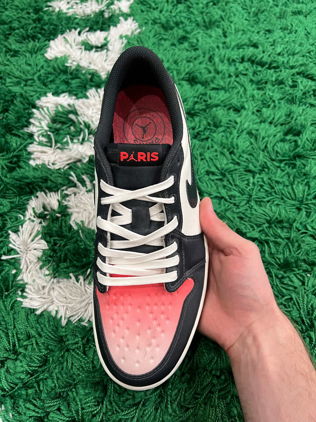 Jordan 1 Low PSG Paris Saint-Germain (Preowned 10.5M)