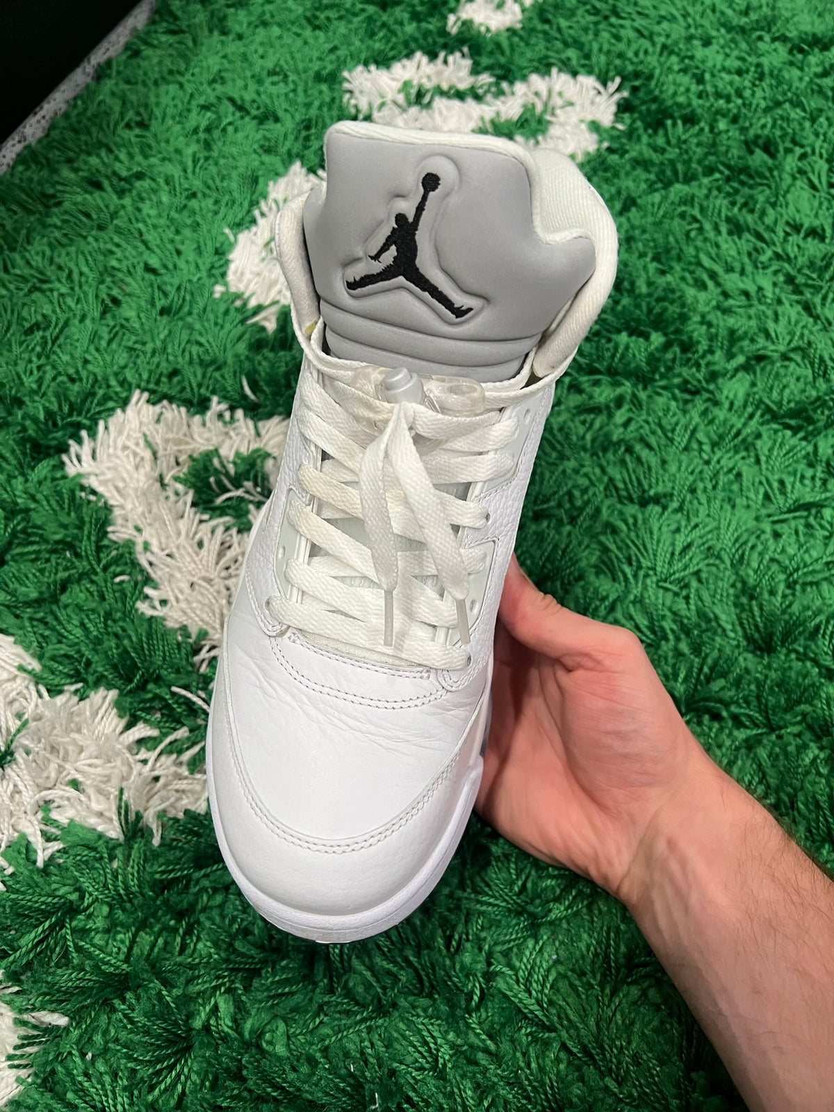 Jordan 5 White Metallic (2015) (Pre-Owned Size 10.5M)