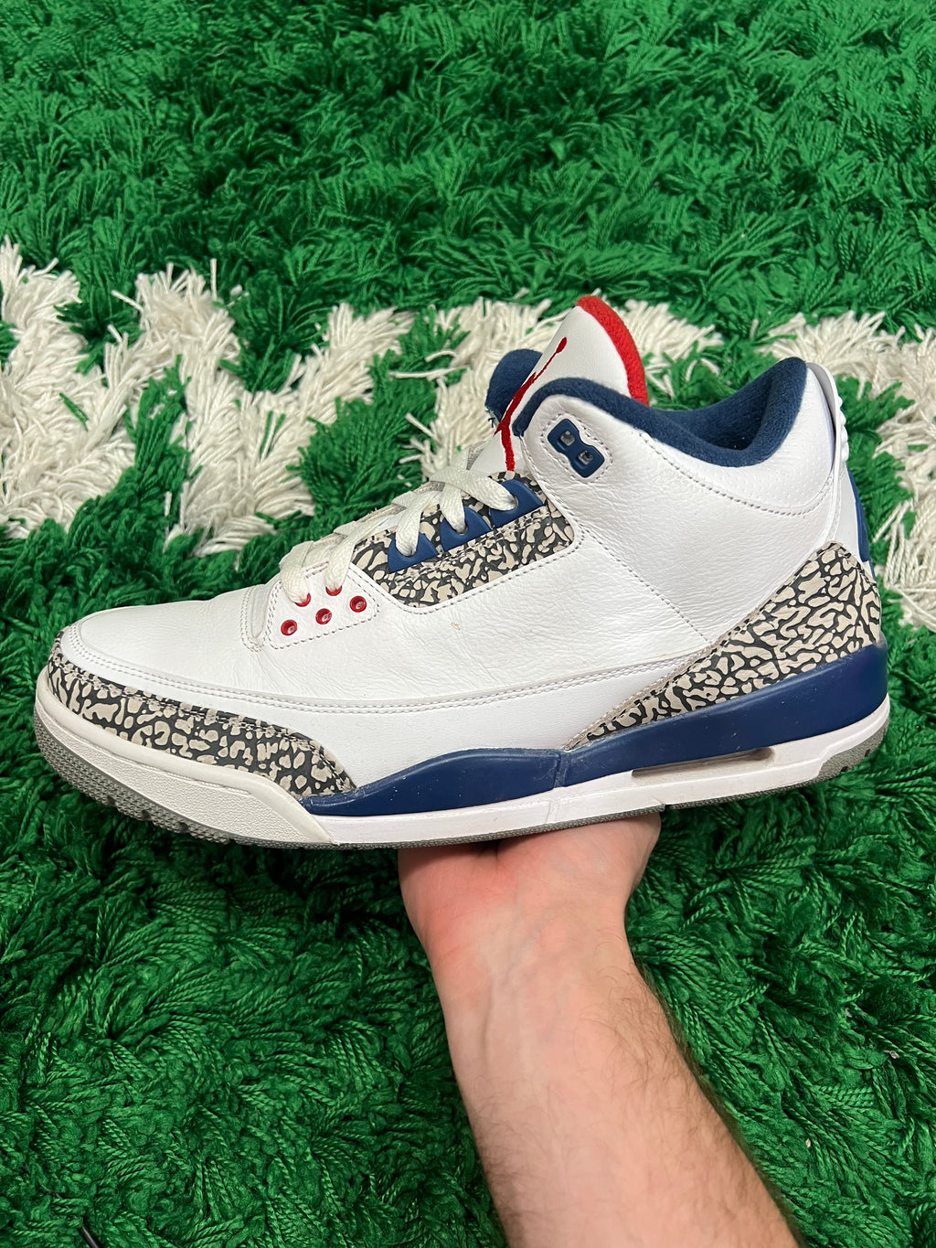 Jordan 3 True Blue (2016) (Preowned 13M)