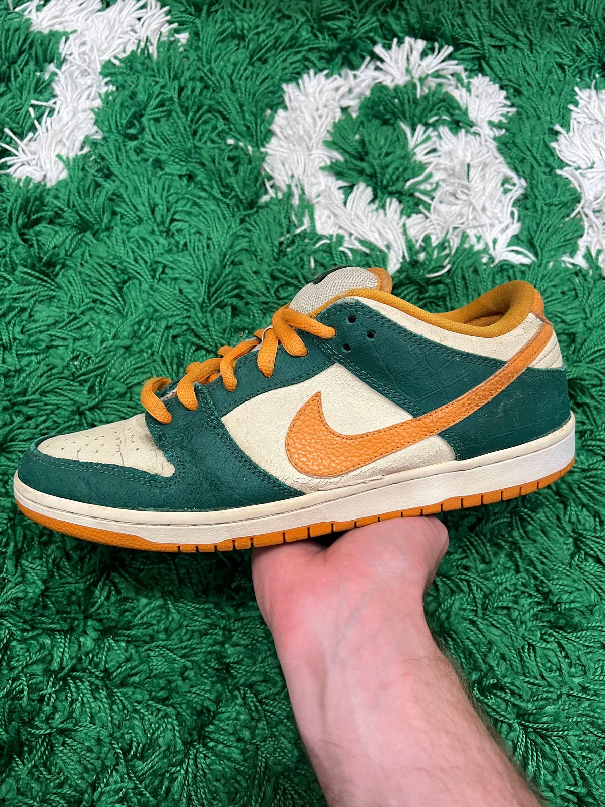 Nike SB Dunk Low Legion Pine Kumquat (Preowned 11M)