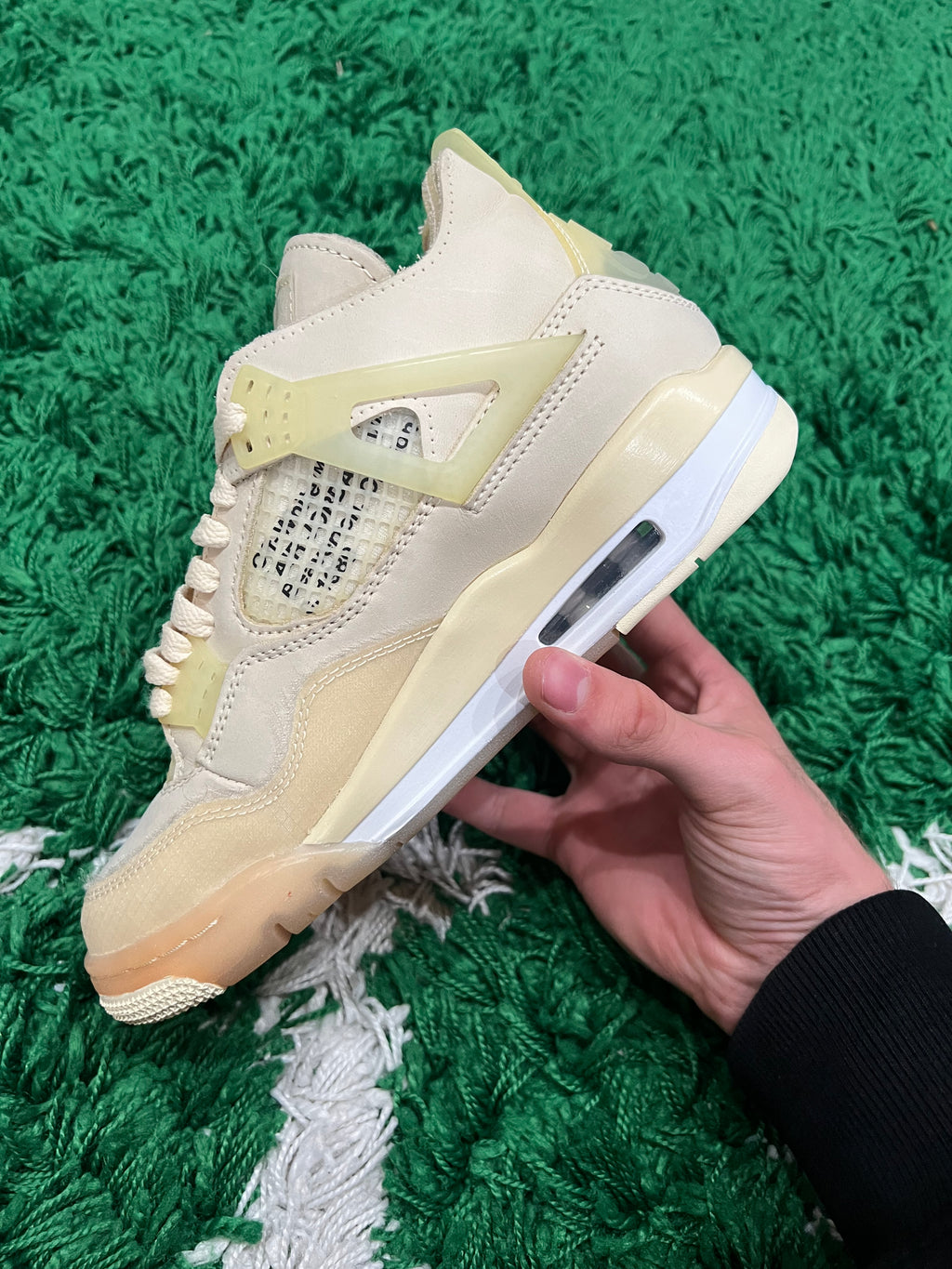 Jordan 4 Off-White Sail (Preowned 5.5M/7W)