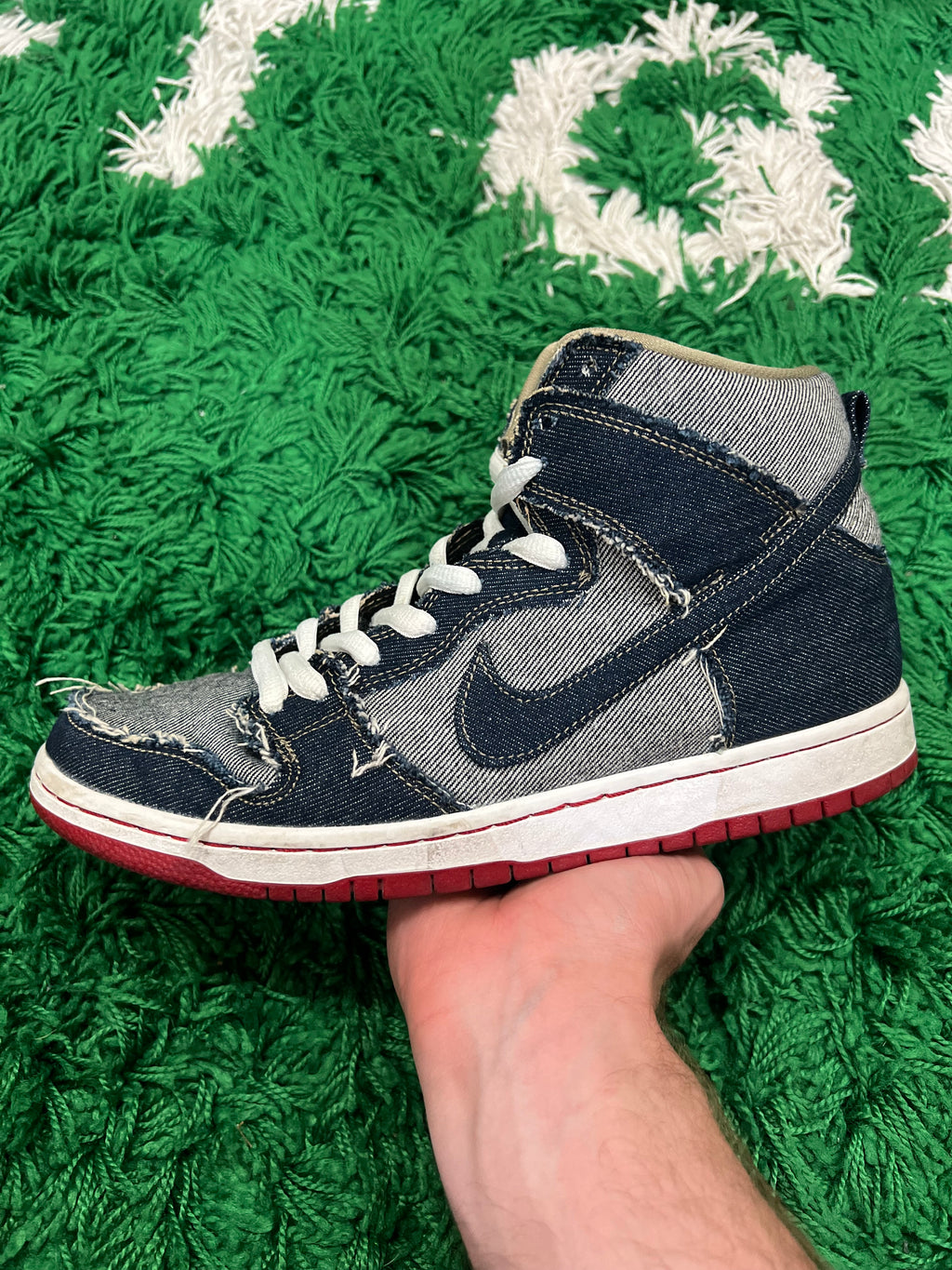 Nike SB Dunk High Reese Forbes Denim (Preowned 9M)