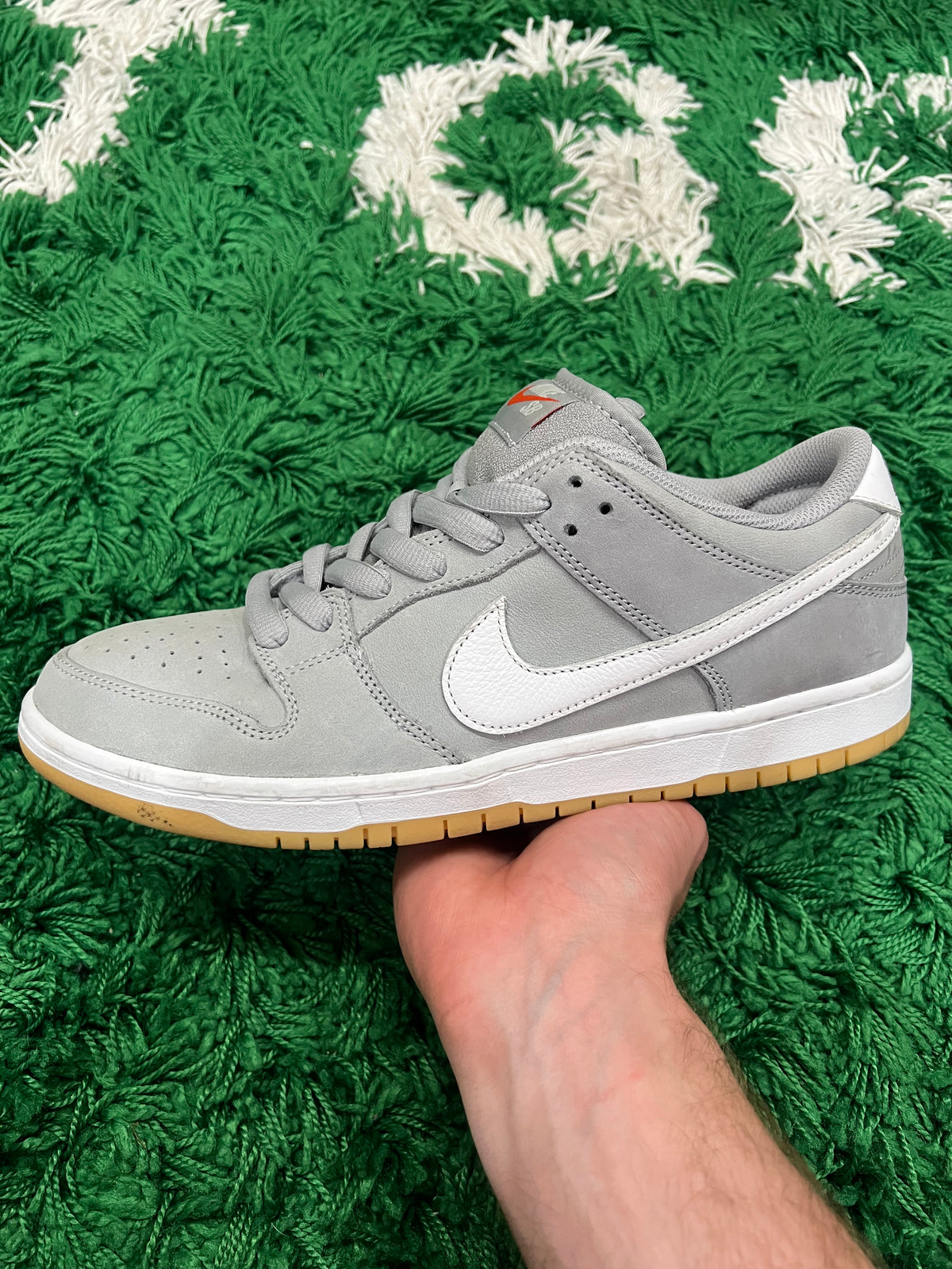 Nike SB Dunk Low Orange Label Wolf Grey Gum (Preowned 10M)