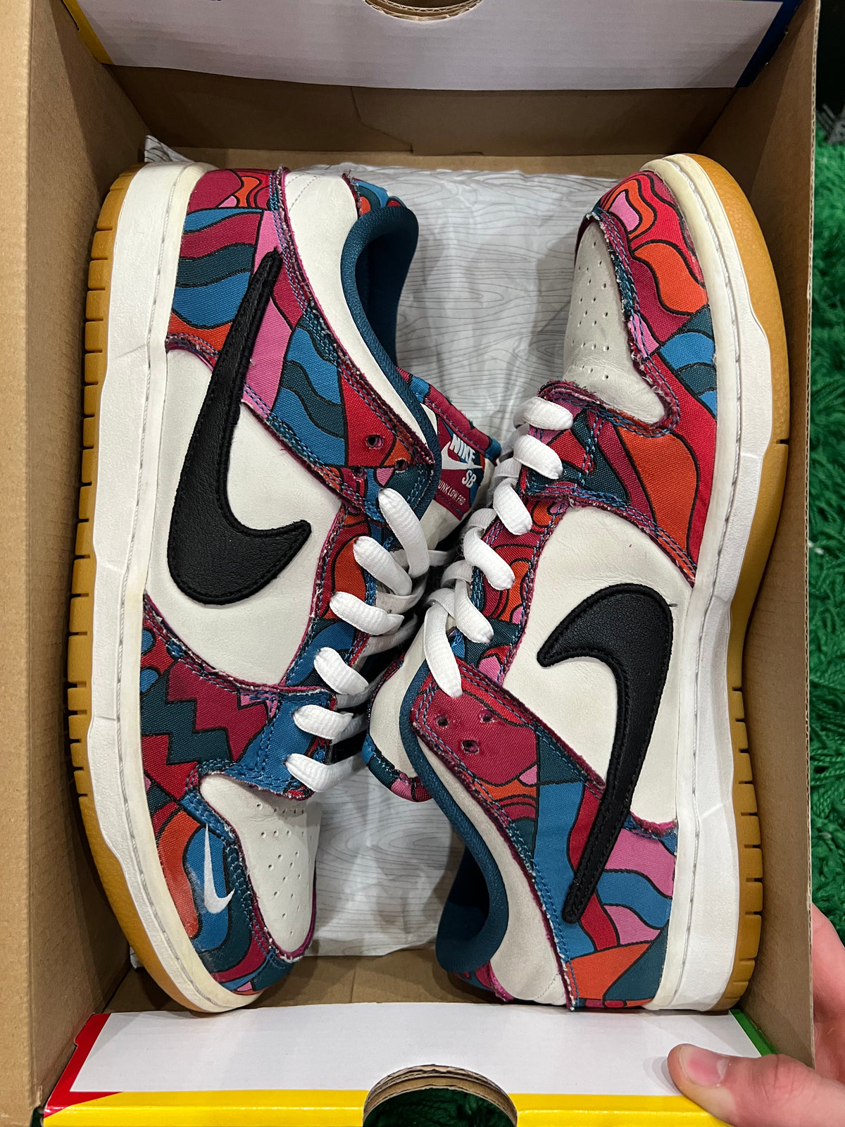 Nike SB Dunk Low Parra Abstract Art (2021) (Preowned 10M)