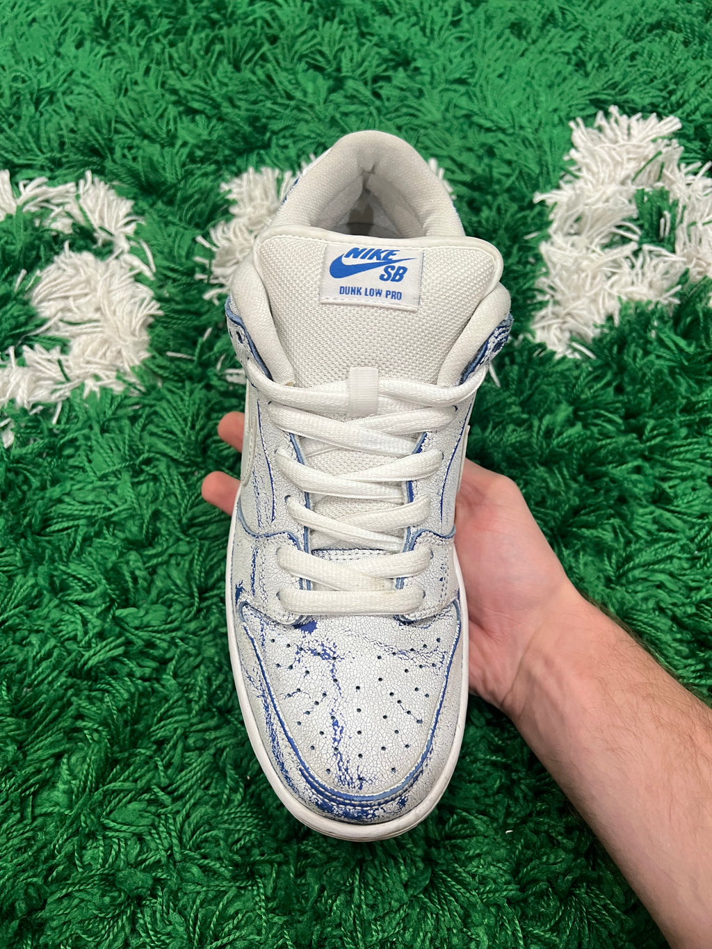 Nike SB Dunk Low Premium White Game Royal (Preowned 9M)