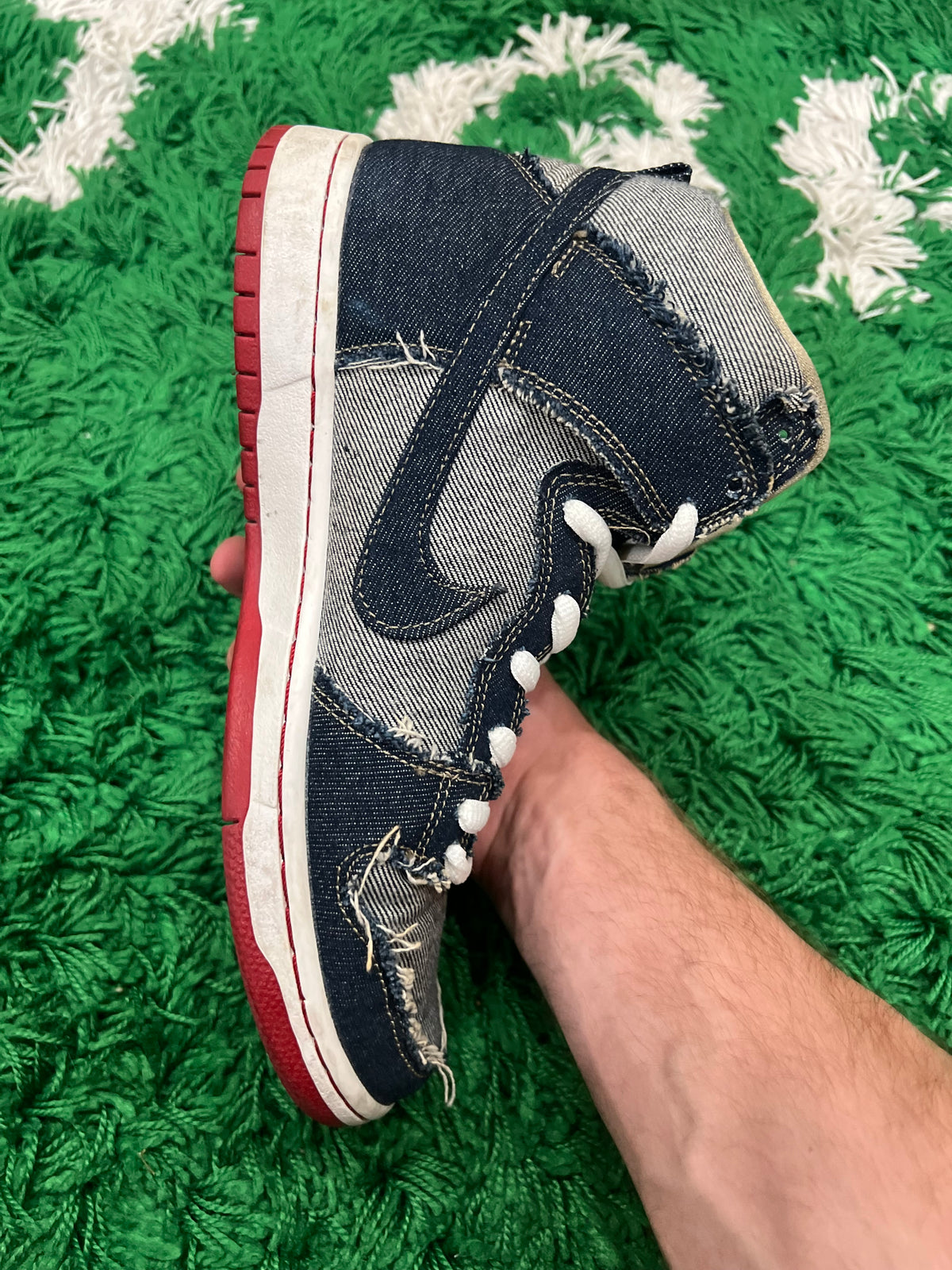 Nike SB Dunk High Reese Forbes Denim (Preowned 9M)