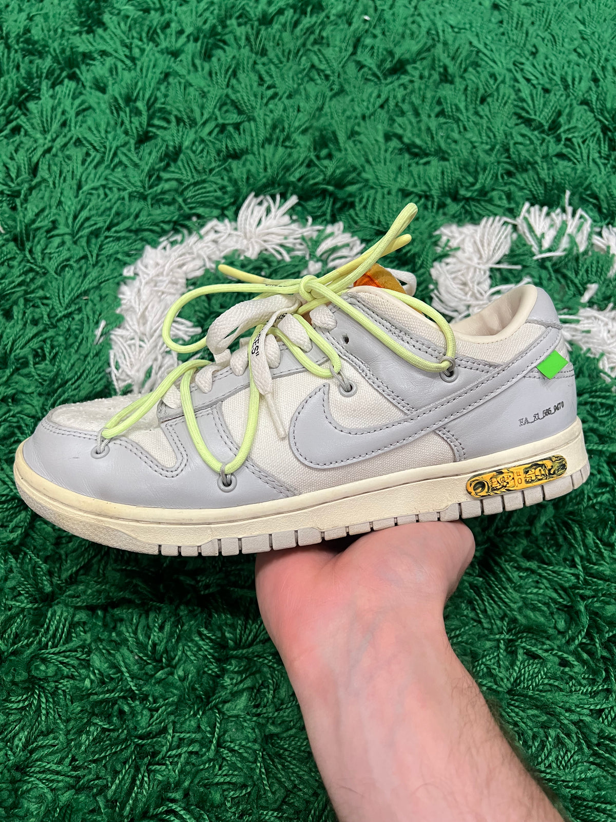 Nike Dunk Low Off-White Lot 43 (Preowned 8M)