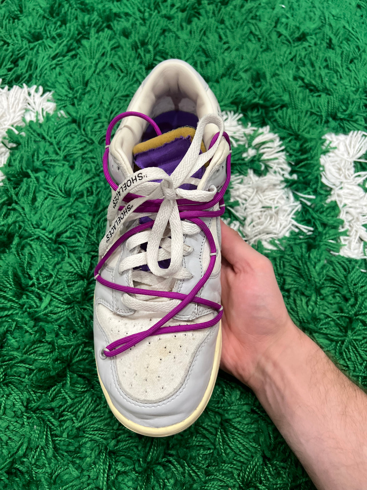 Nike Dunk Low Off-White Lot 28 (Preowned 10M)