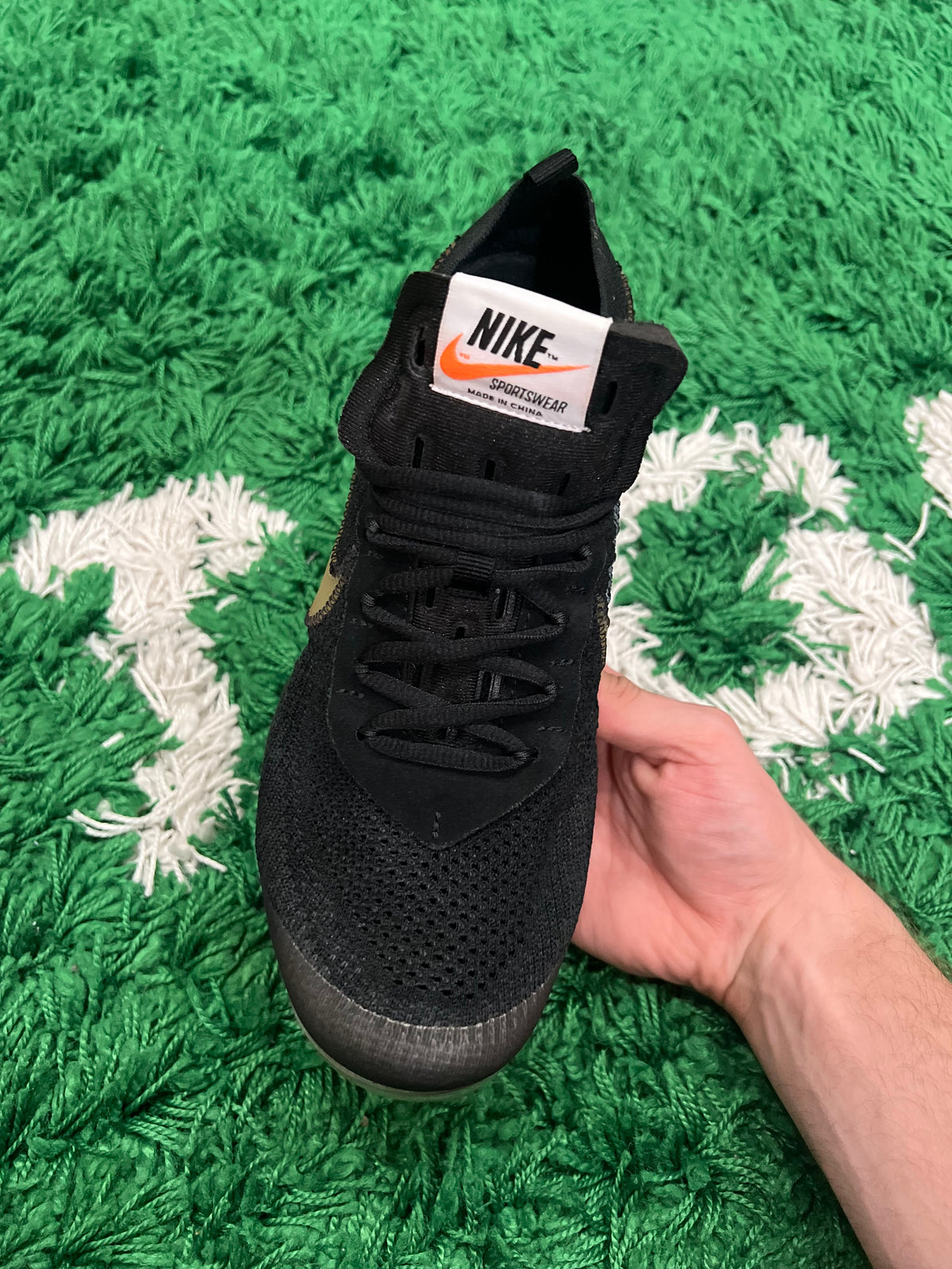Nike Air VaporMax Off-White Black (2018) (Preowned 9.5M)