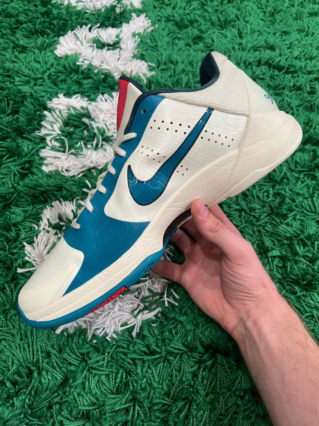 Nike Kobe 5 Caitlin Clark Coconut Milk Spruce (Preowned 12M)