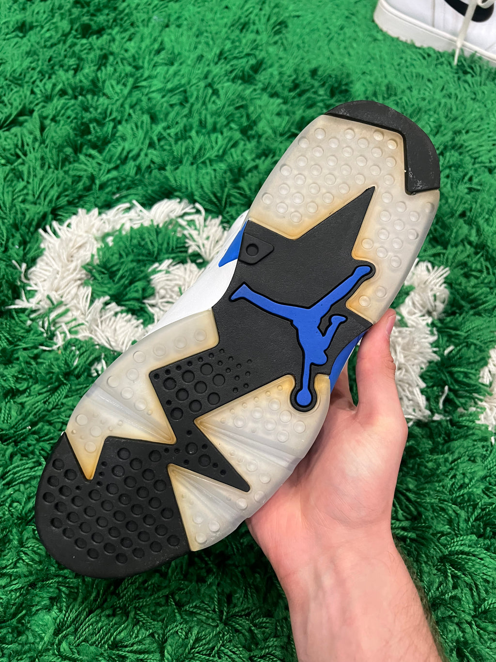 Jordan 6 Sport Blue (2014) (Preowned 11.5M)