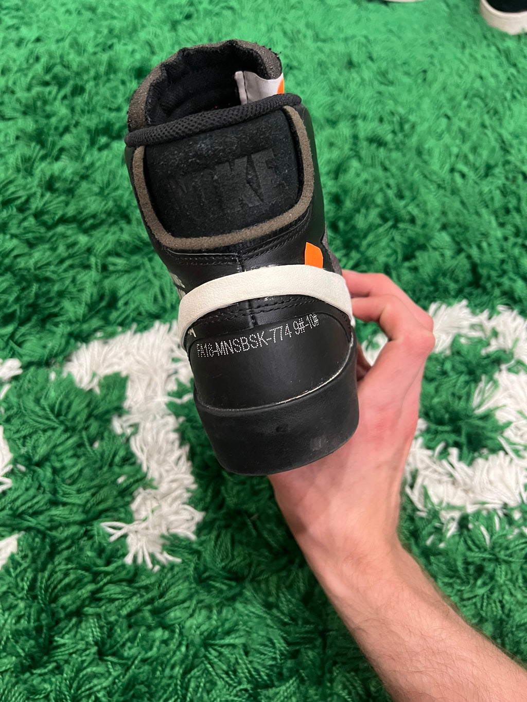 Nike Blazer Mid Off-White Grim Reaper (Preowned 9M)