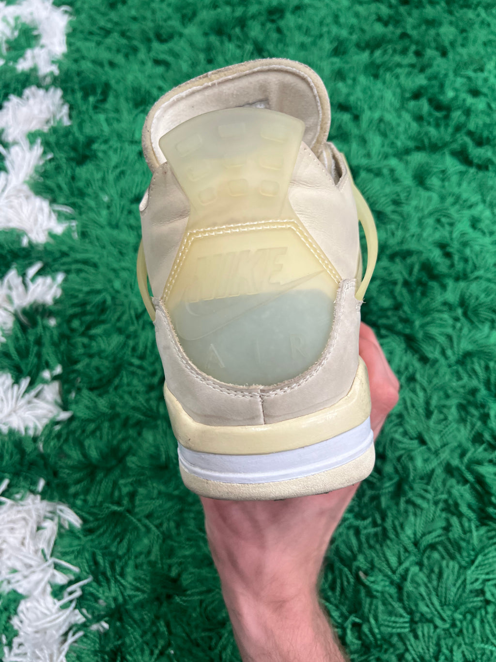 Jordan 4 Off-White Sail (Women's) (Preowned 9.5M/11W)