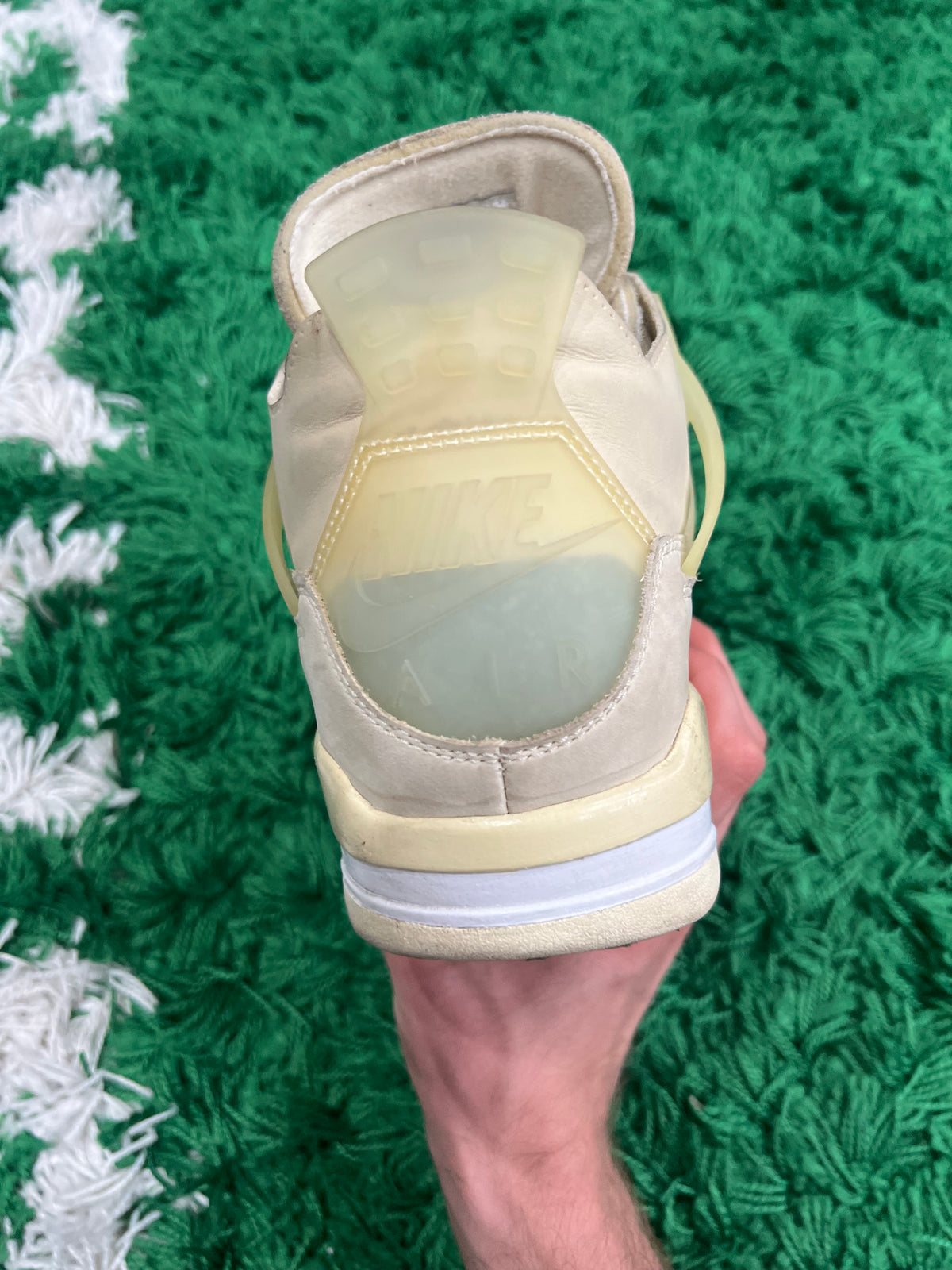 Jordan 4 Off-White Sail (Women's) (Preowned 9.5M/11W)