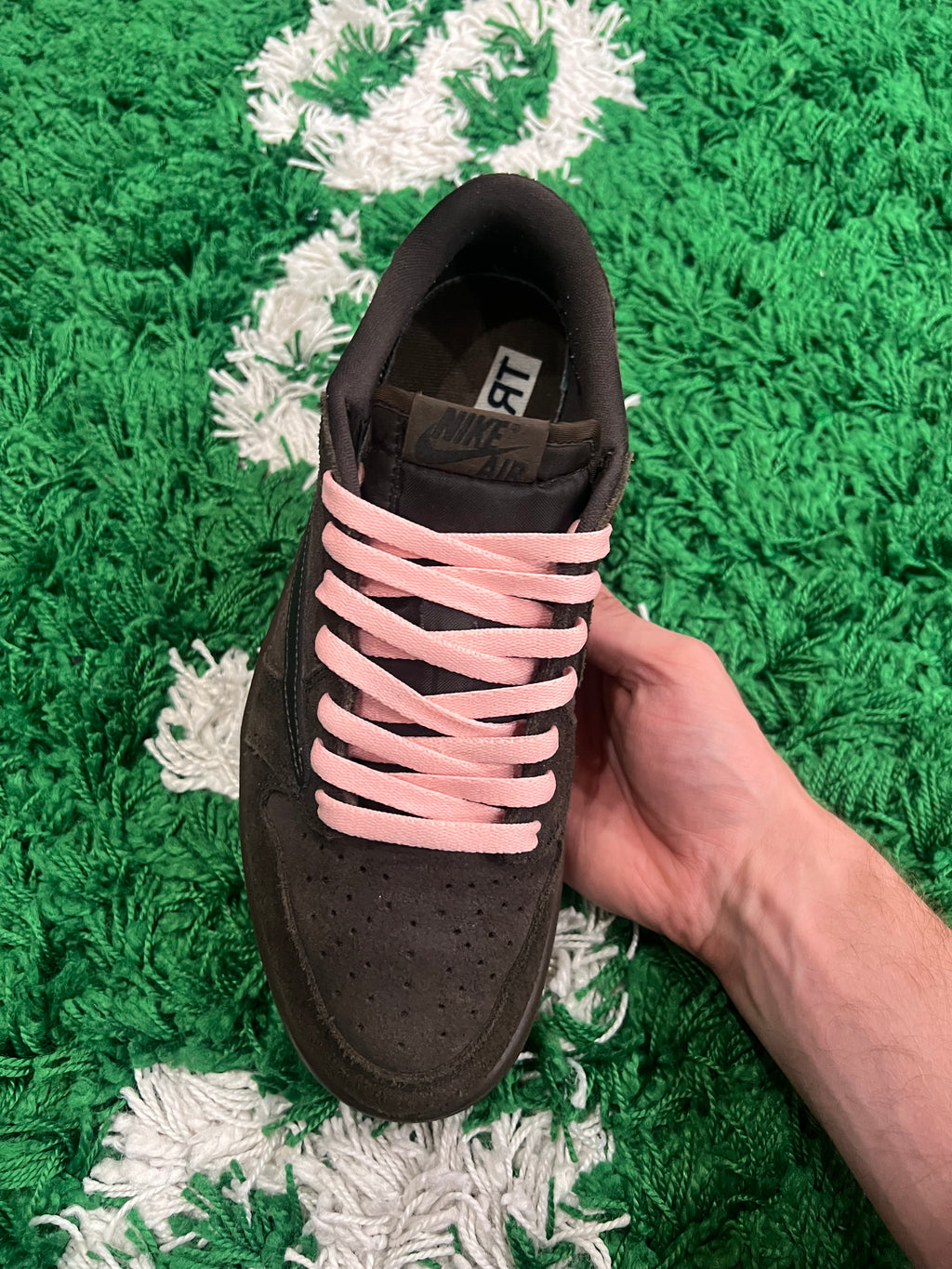 Jordan 1 Low Travis Scott Velvet Brown (Pre-Owned 9M)