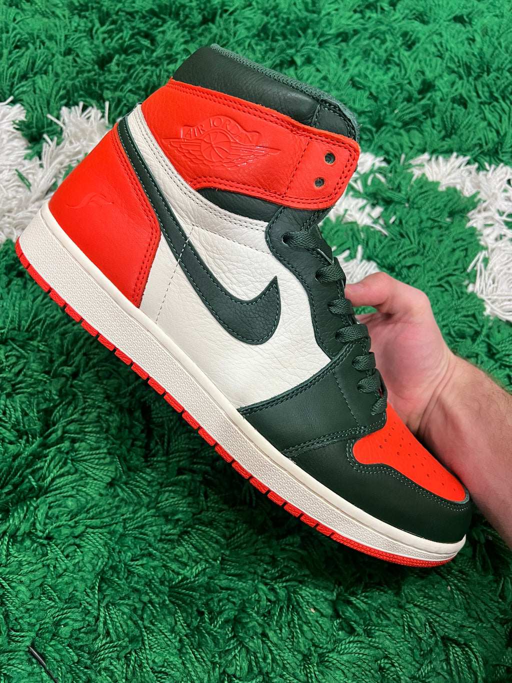 Jordan 1 High SoleFly Art Basel Sail (Preowned 14M)