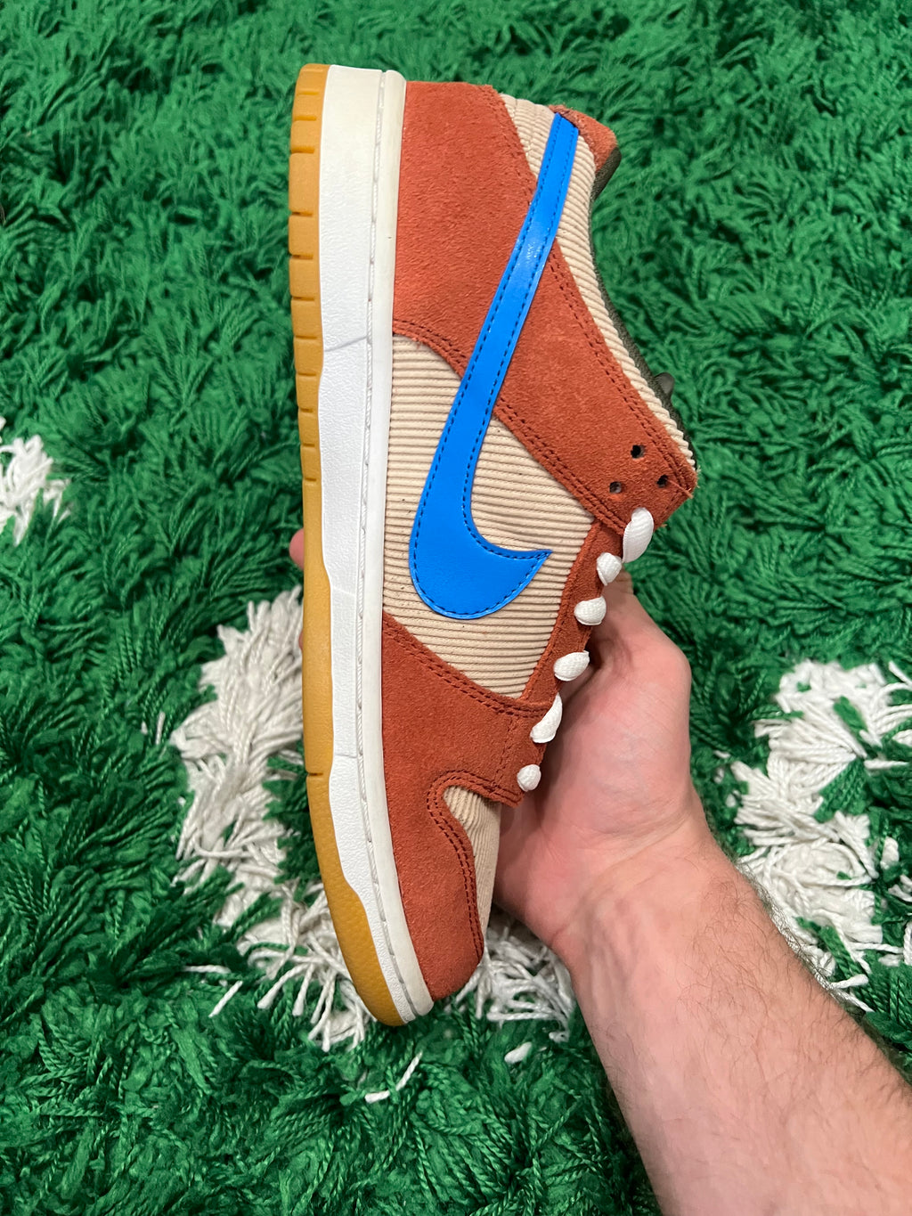 Nike SB Dunk Low Corduroy Dusty Peach (Pre-Owned 8M)