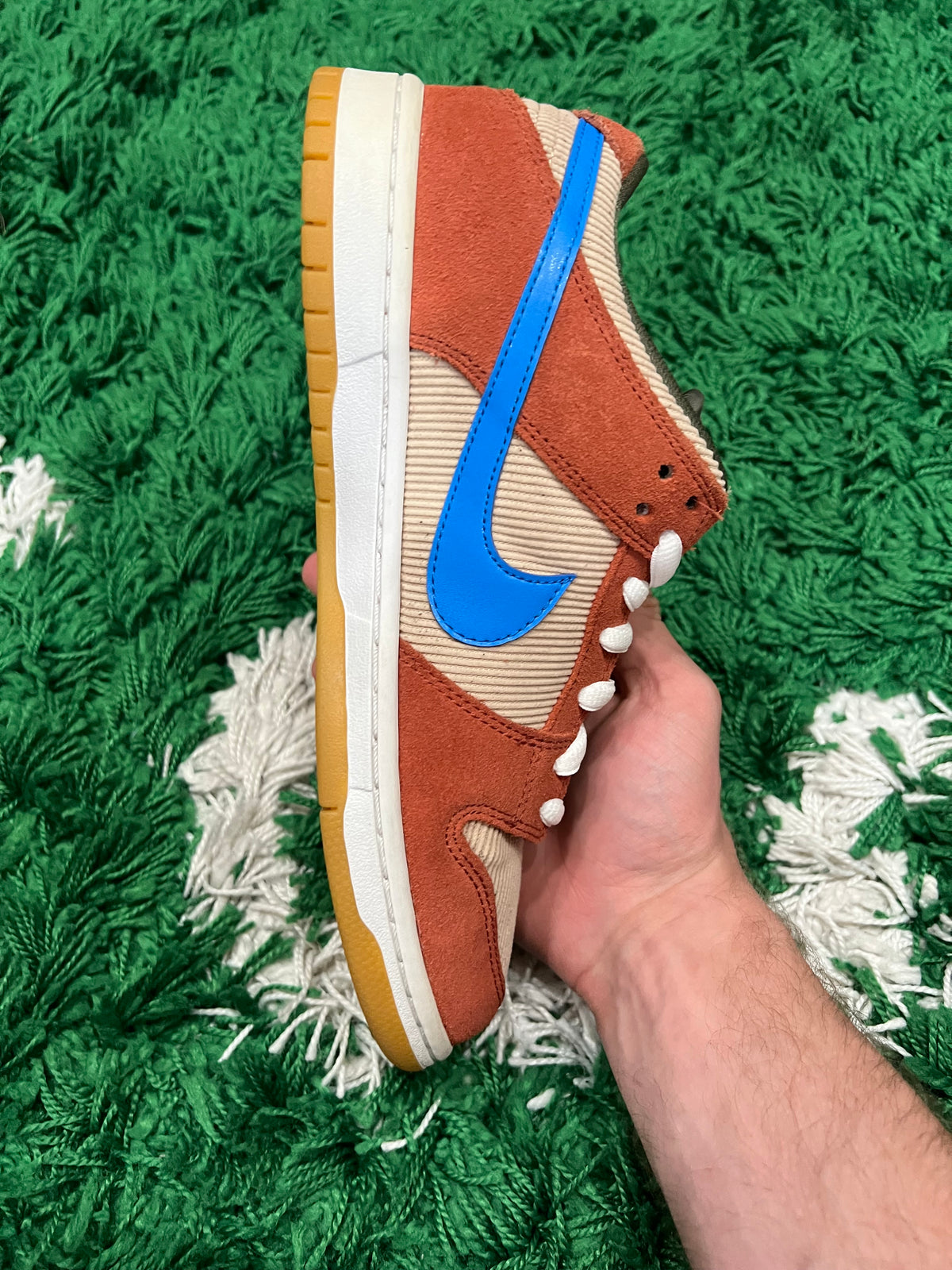 Nike SB Dunk Low Corduroy Dusty Peach (Pre-Owned 8M)