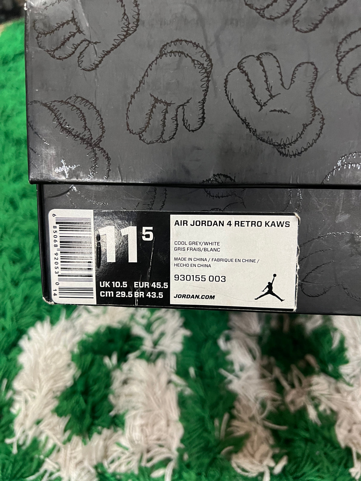 Jordan 4 Kaws (Pre-Owned 11.5M)