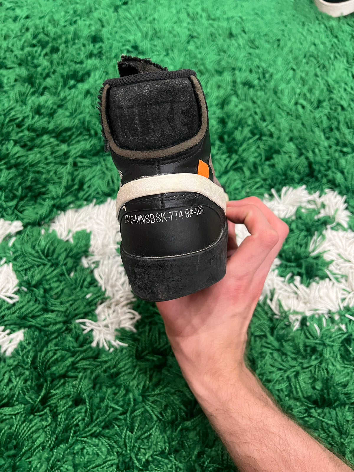 Nike Blazer Mid Off-White Grim Reaper (Preowned 9M)
