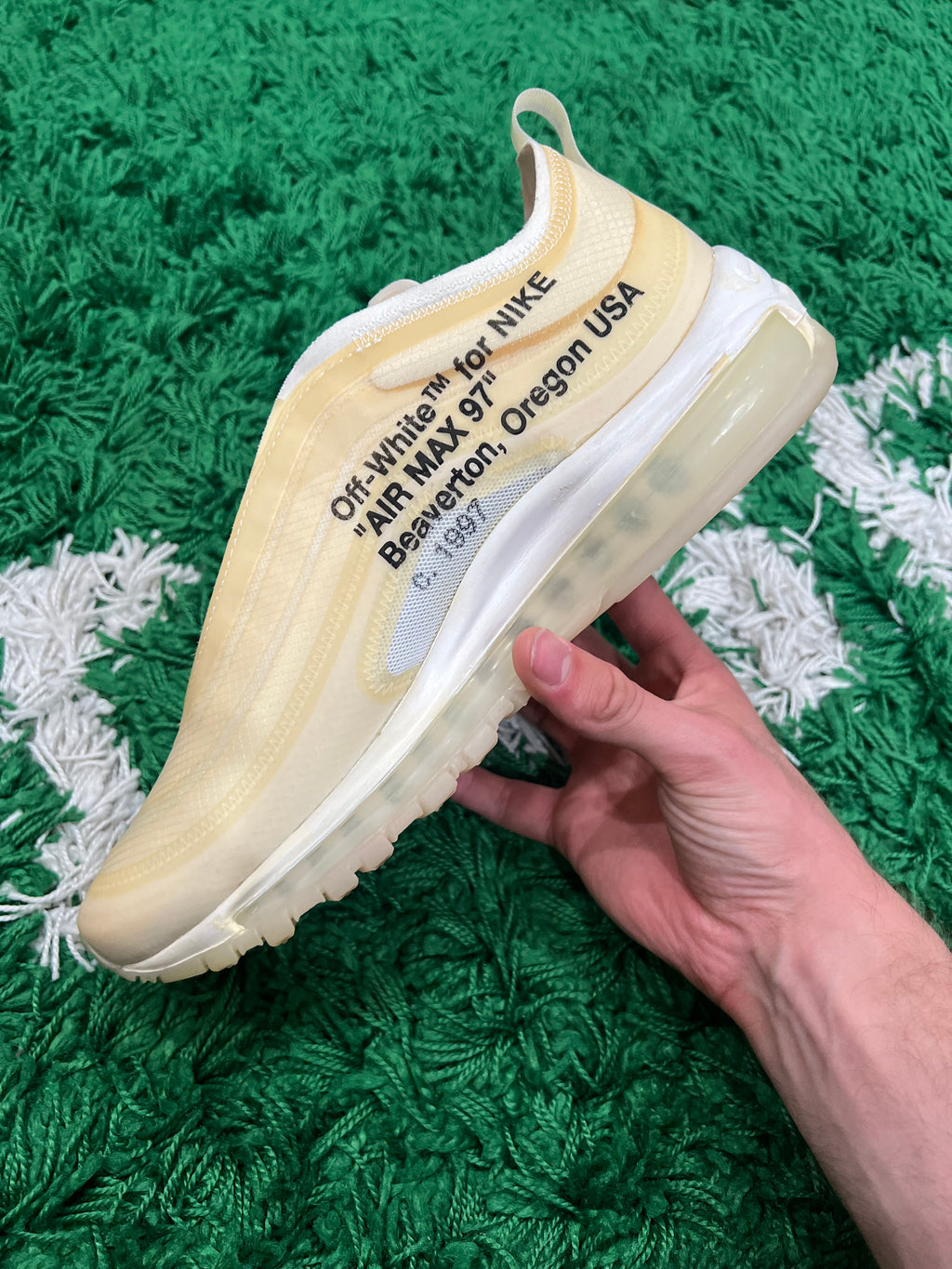 Nike Air Max 97 Off-White (Preowned 9M)