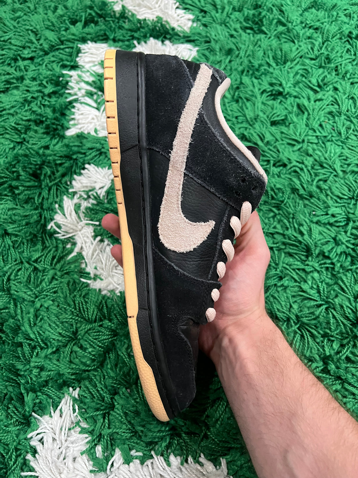Nike SB Dunk Low Black Washed Coral (Preowned 9M)