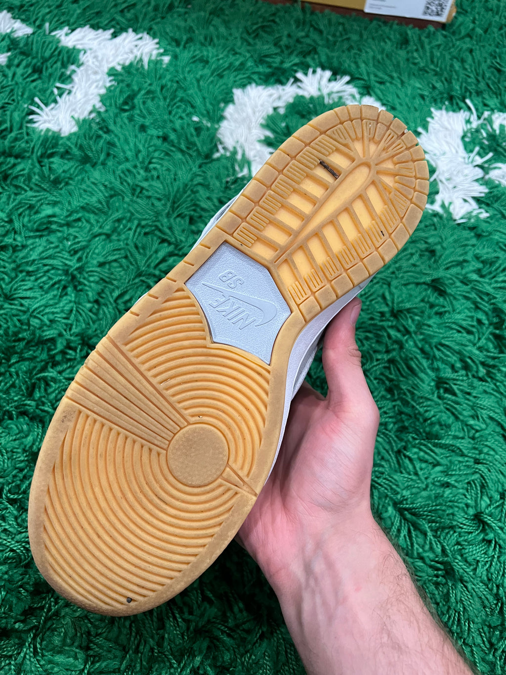 Nike SB Dunk Low Orange Label Wolf Grey Gum (Preowned 10M)