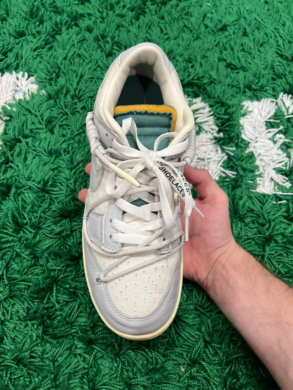 Nike Dunk Low Off-White Lot 42 (Preowned 10.5M)