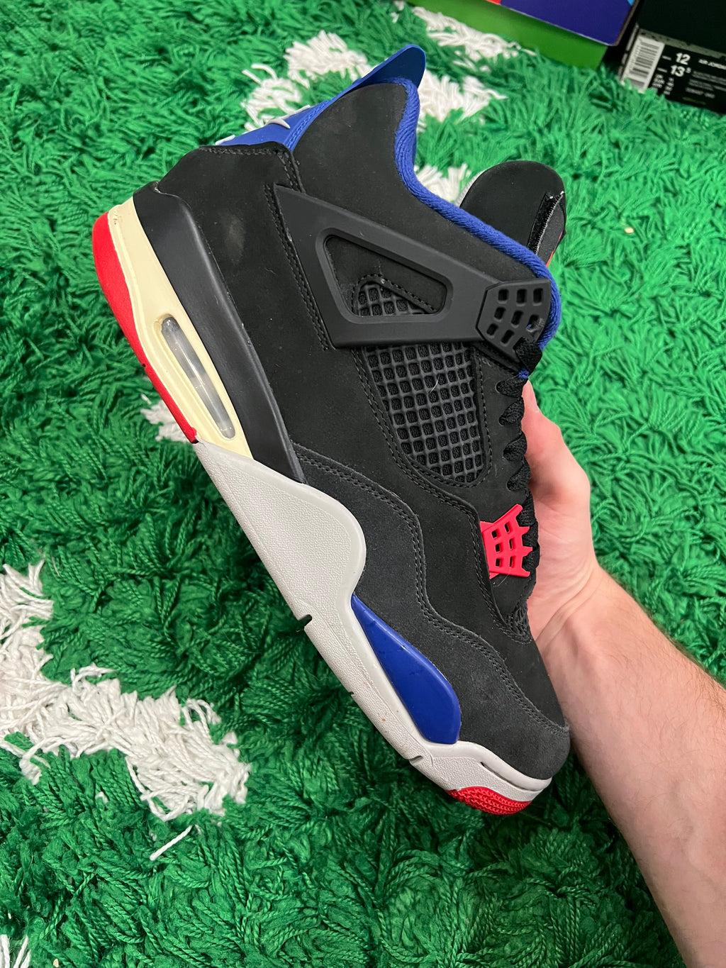 Jordan 4 Rare Air (White Lettering) (Preowned 12M)