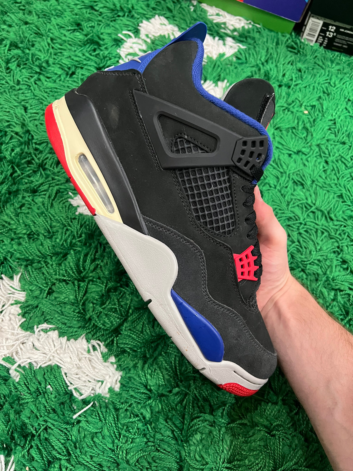 Jordan 4 Rare Air (White Lettering) (Preowned 12M)