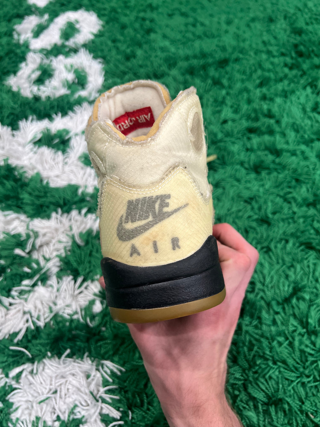 Jordan 5 Off-White Sail (Preowned 8M)