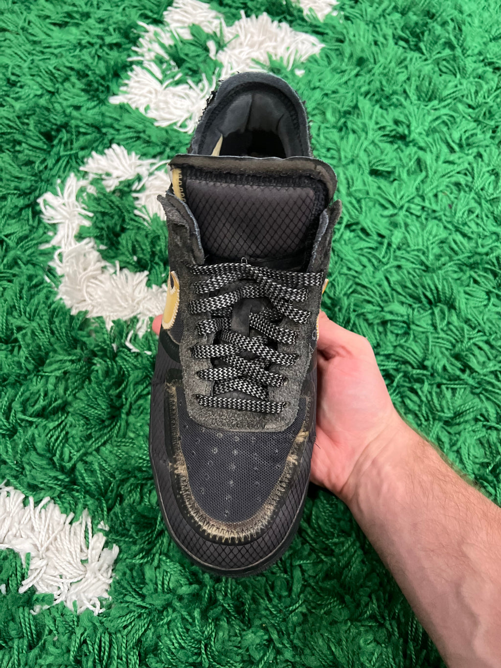 Nike Air Force 1 Low Off-White Black White (Preowned 8.5M)