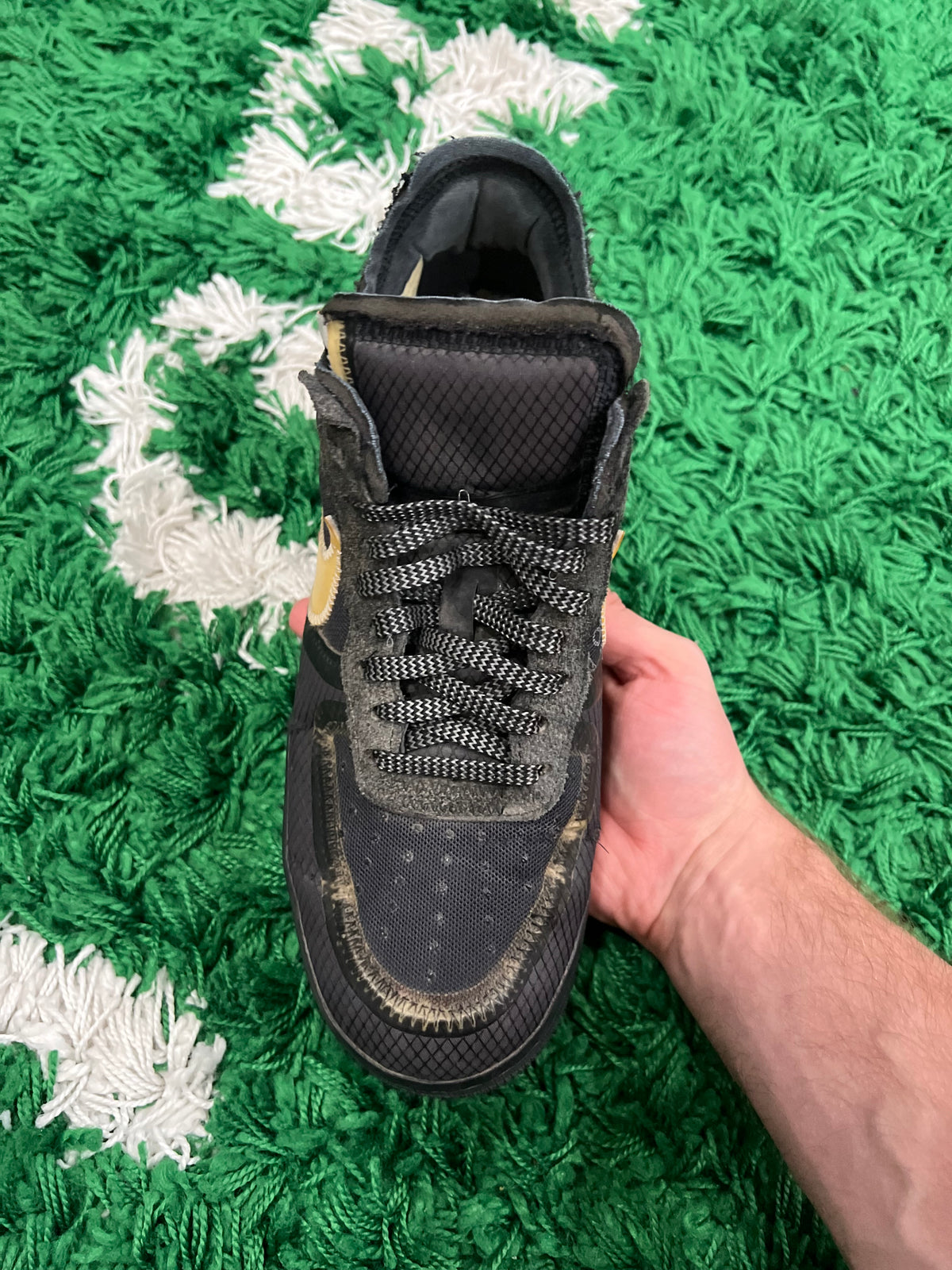 Nike Air Force 1 Low Off-White Black White (Preowned 8.5M)