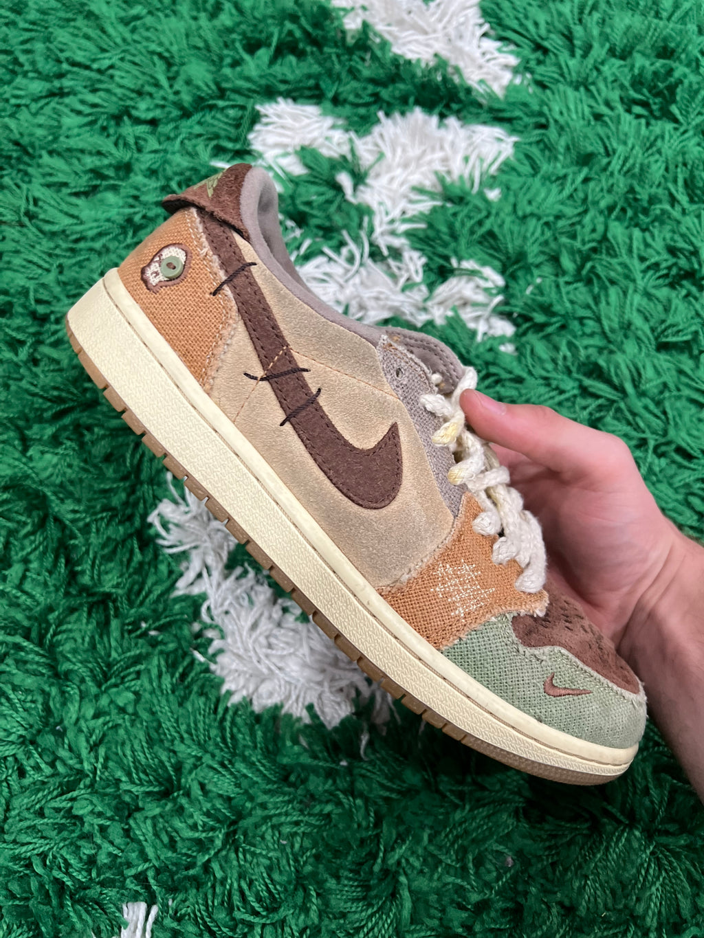 Jordan 1 Low Zion Williamson Voodoo (Preowned 8M)