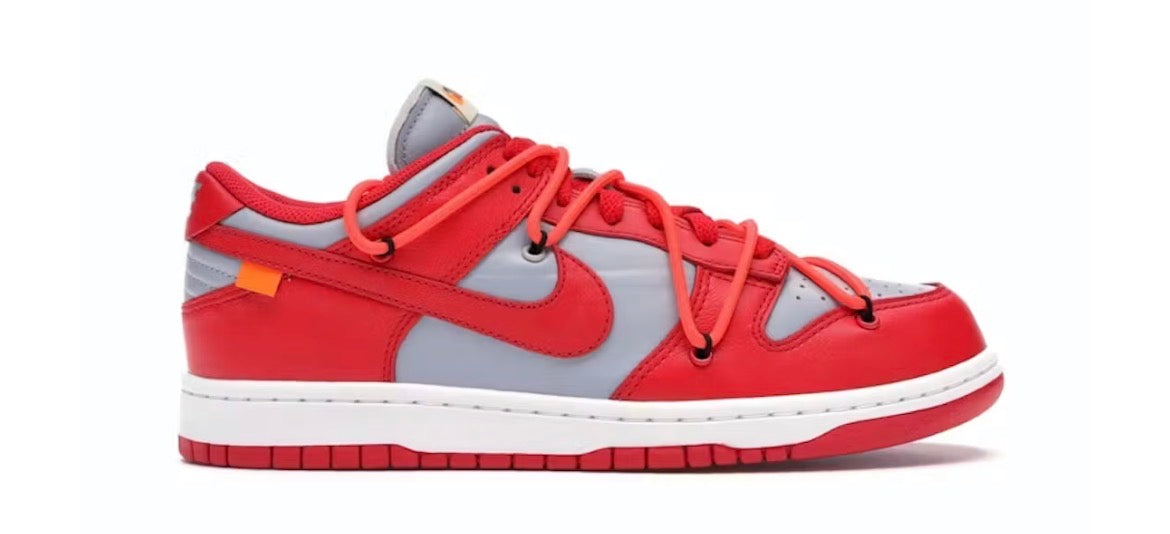 Nike Dunk Low Off-White University Red (Preowned 9M)