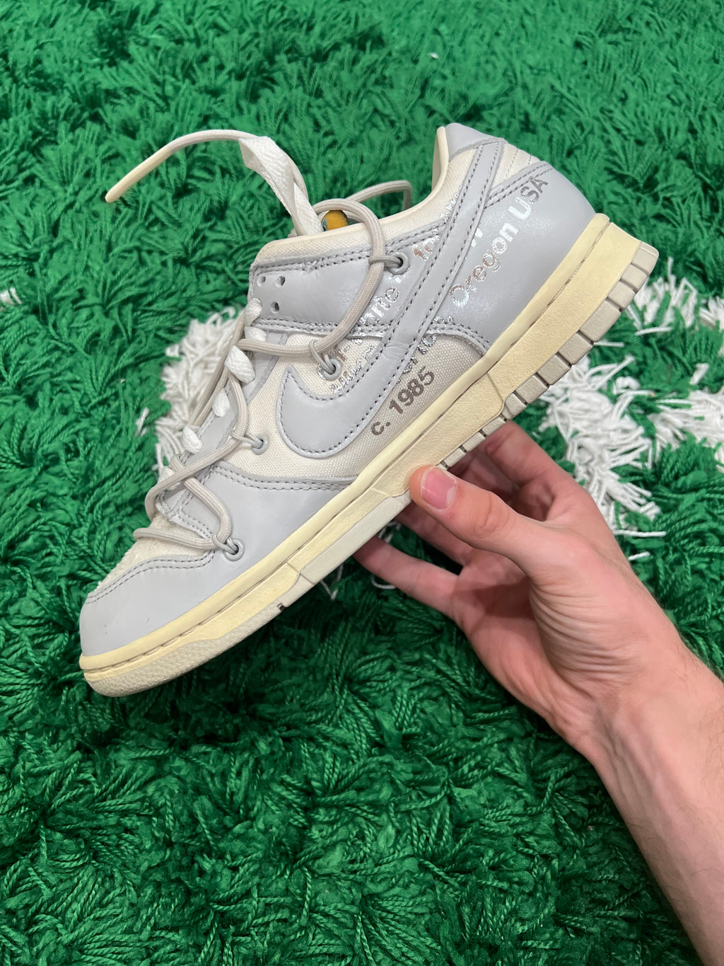 Nike Dunk Low Off-White Lot 42 (Preowned 8.5M)