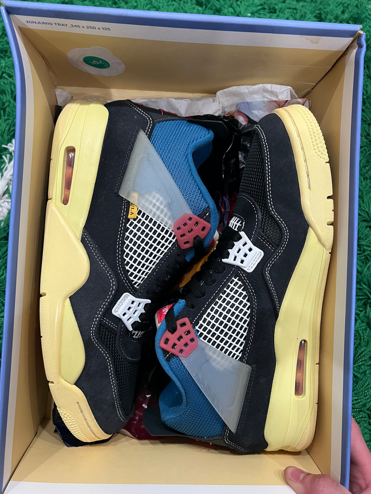 Jordan 4 Union Off Noir (Preowned 11M)