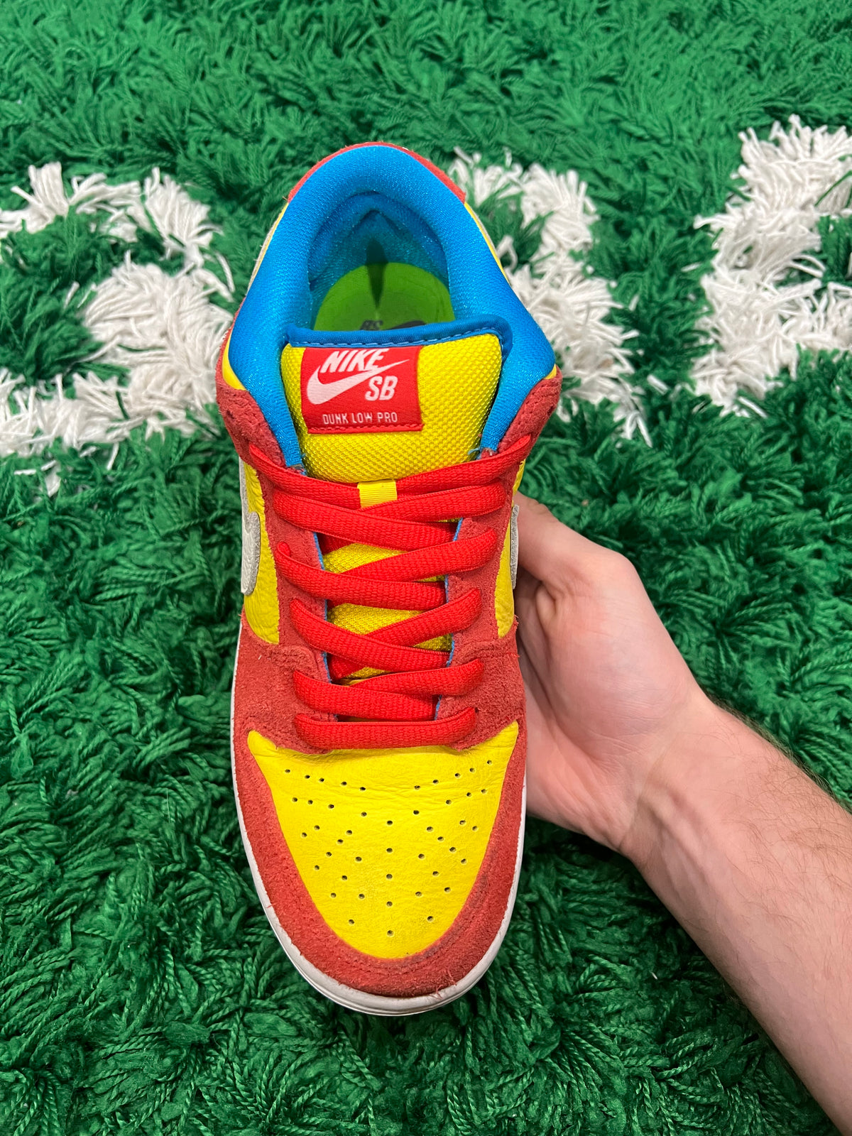 Nike SB Dunk Low Bart Simpson (Preowned 8M)