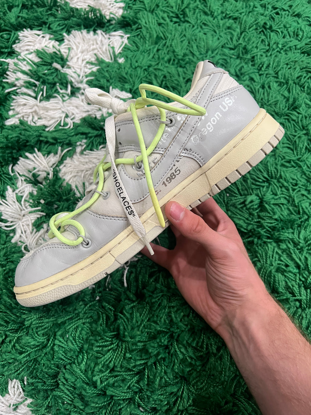 Nike Dunk Low Off-White Lot 43 (Preowned 9.5M)