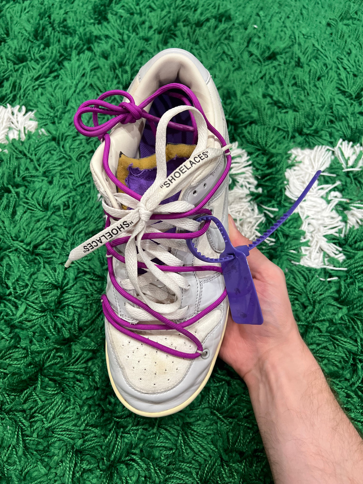 Nike Dunk Low Off-White Lot 28 (Preowned 10M)