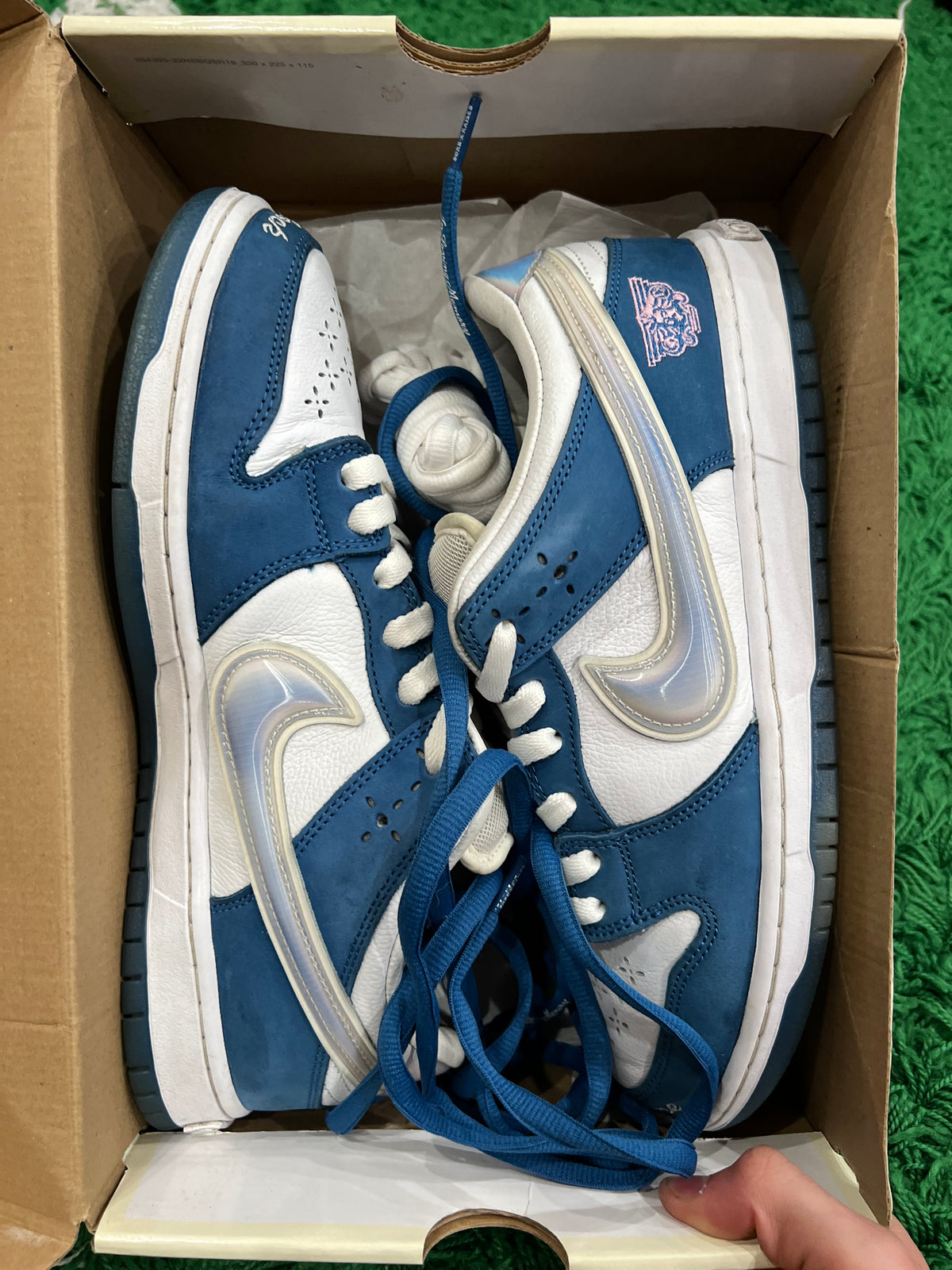 Nike SB Dunk Low Born X Raised One Block At A Time (Preowned 10M)